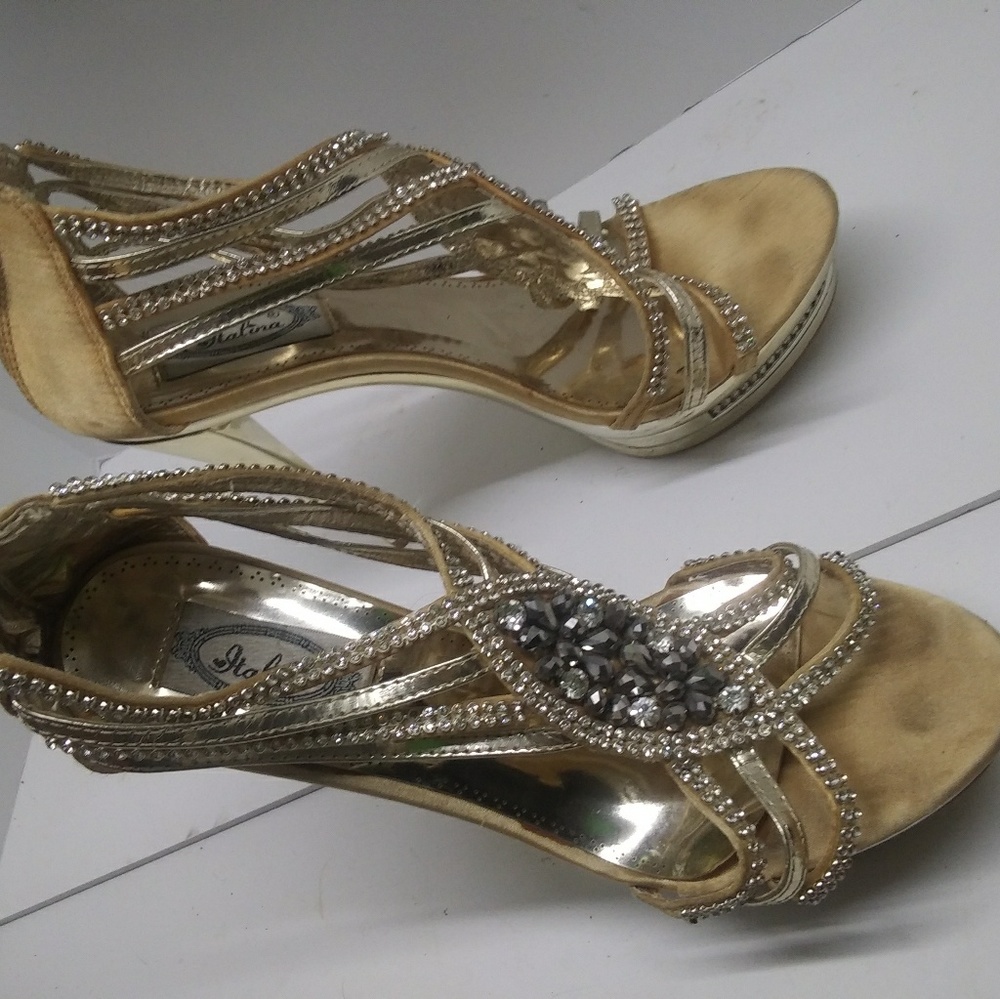 Golden Italina 6inch heels